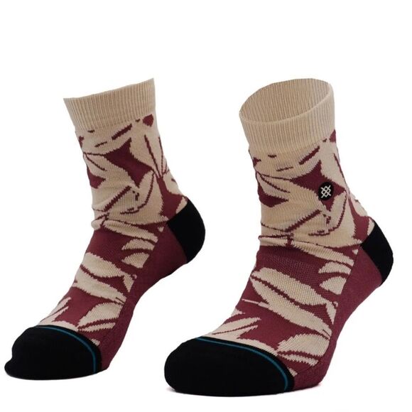 STANCE UNISEX QUARTER SOCKS CASUAL THE KE NUI IN REBEL ROSE HAVE COMBED COTTON - Picture 1 of 5